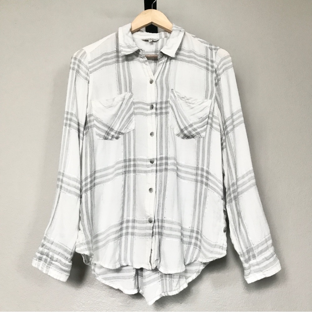 Lucky Brand Button Down Shirt with Side Buttons